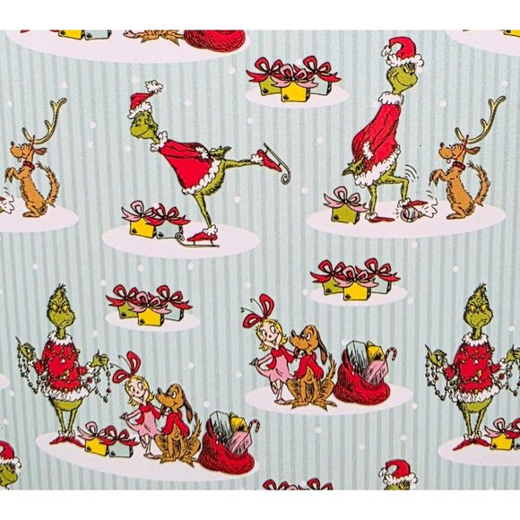 New Grinch Plush Kids Throw Blanket Max Dog Cindy Lou Holiday Christmas Gift - Picture 10 of 11